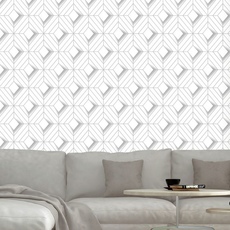 Galactik Обои Leda Geo White Muriva L614-00