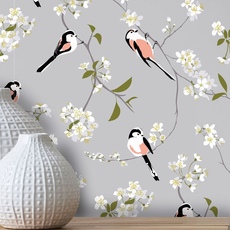 RSPB Обои Цветы и Птицы Серый Lorna Syson RSPBBBGW