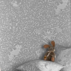 Лесные обои Dust Dove Grey Hevensent FOR-WP-DOV