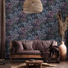 Коллекция обоев Cascading Gardens Cascading Garden Plum Holden 91362