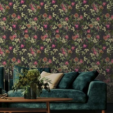Коллекция обоев Ted Baker Botanics Black Illusion 13159