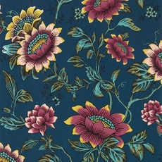 Обои Wedgwood Botanical Wonders Tonquin Midnight Blue W0134/03