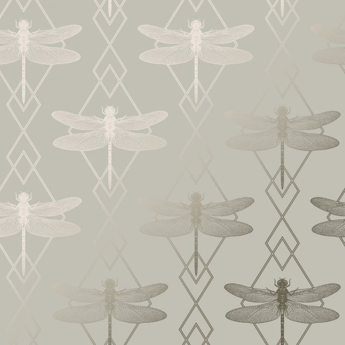 Обои Elegant Homes Dragonfly Natural Rasch 279992