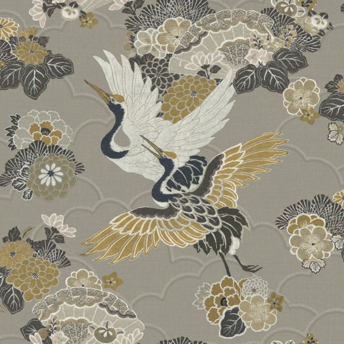 Обои Akari Kyoto Cranes Natural Rasch 282787