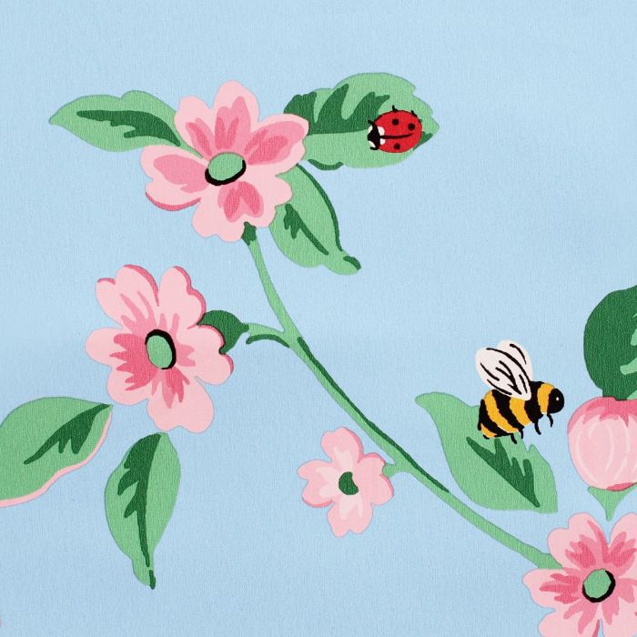 Cath Kidston Greenwich Flowers Обои Синий / Розовый 182513