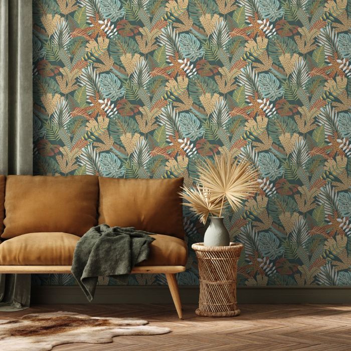 Коллекция обоев Eden Khasi Jungle Green Muriva M36904