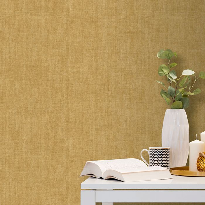 Коллекция обоев Odyssee Sindon Texture Ocher Muriva L90802