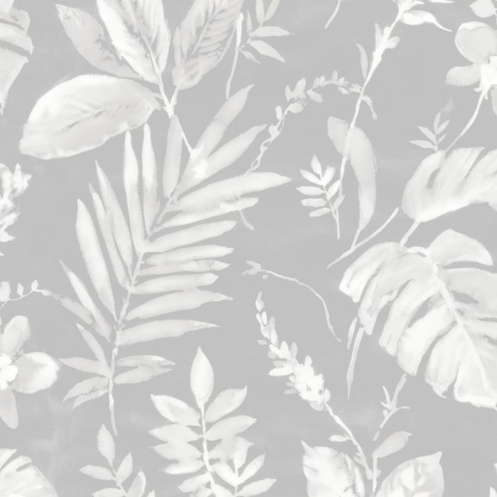 Обои Tane Leaf Grey Muriva 184501
